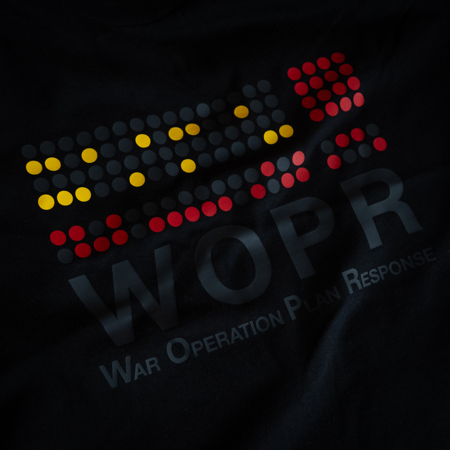 WOPR "Blinkenlights" WarGames Tee - Retro Supercomputer Schematic