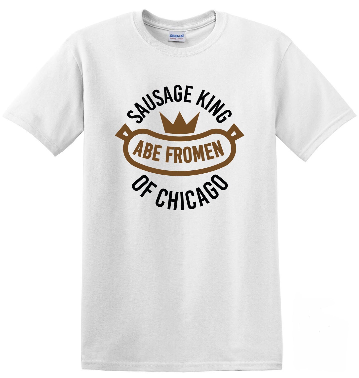 Sausage King of Chicago White Tee