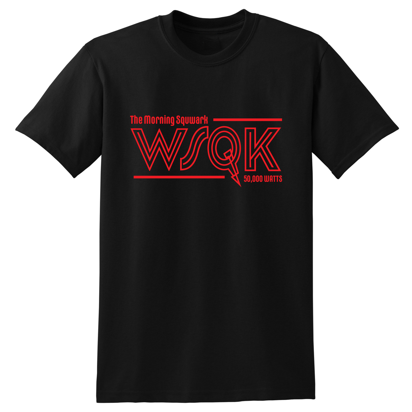 The Morning Squwark WSQK 50,000 Watts - Stranger Things Inspired