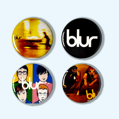 Blur 25mm Button Badges / Blur / Parklife
