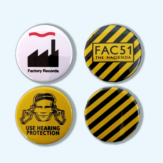 Factory - 25mm button badges