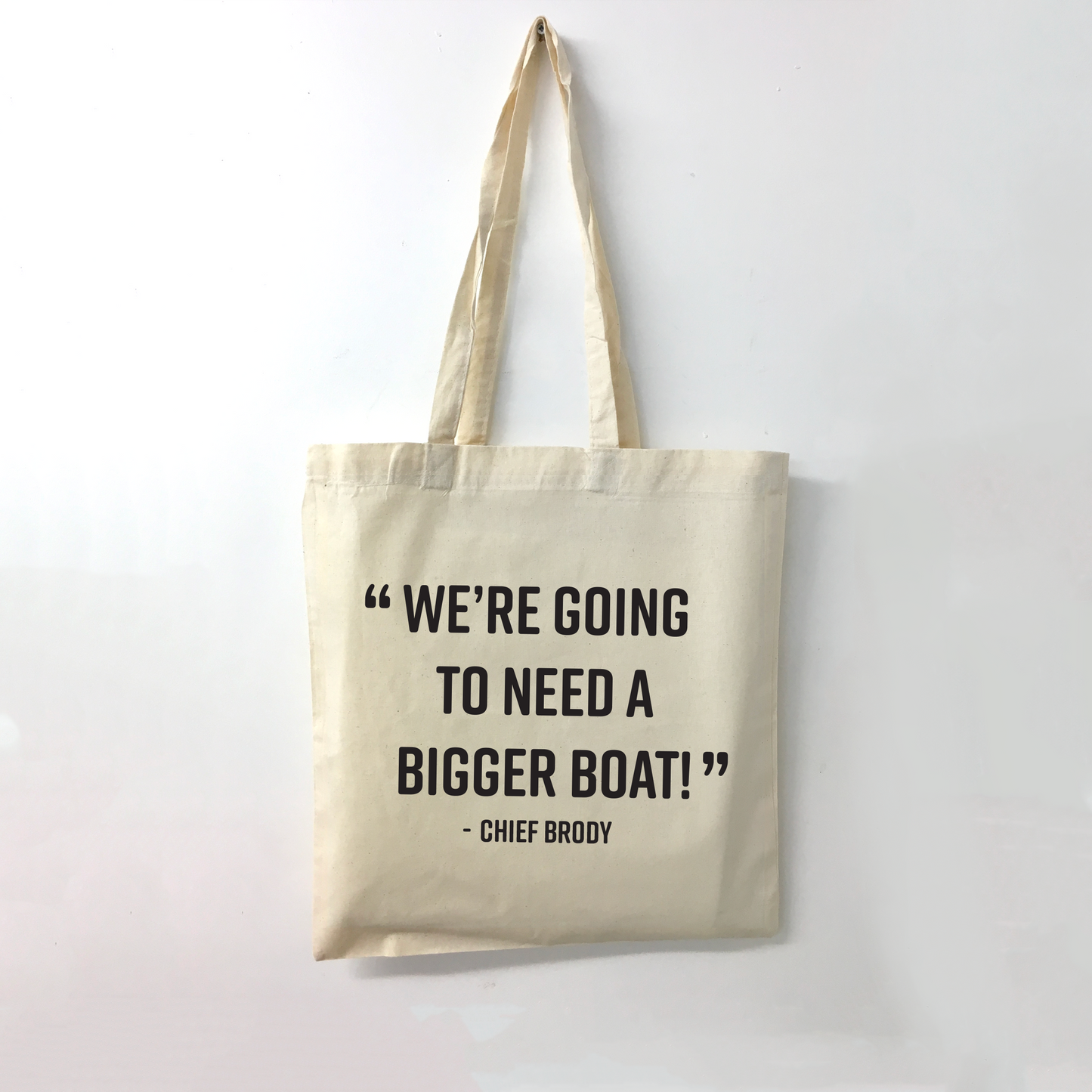 "We Need a Bigger Boat" - Jaws (1975) Inspired Tote Bag