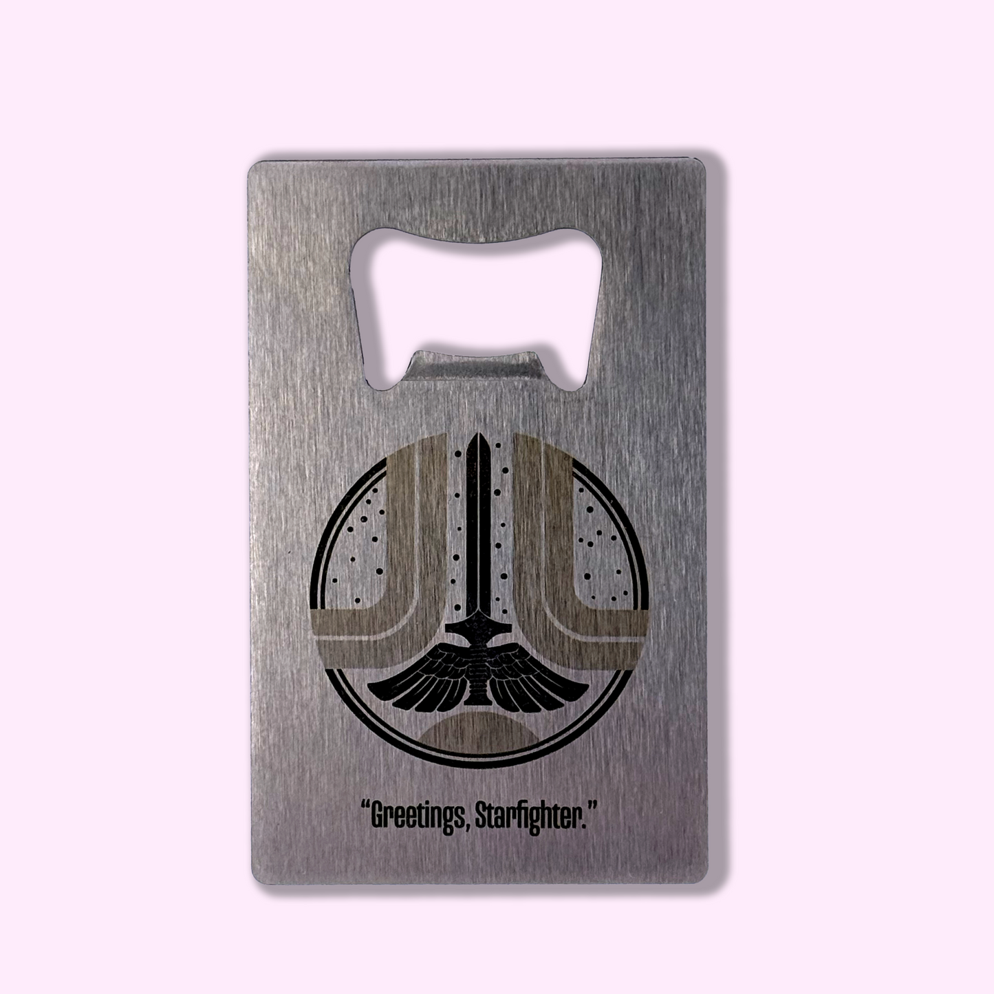 The Last Starfighter Credit Card Wallet Bottle Opener