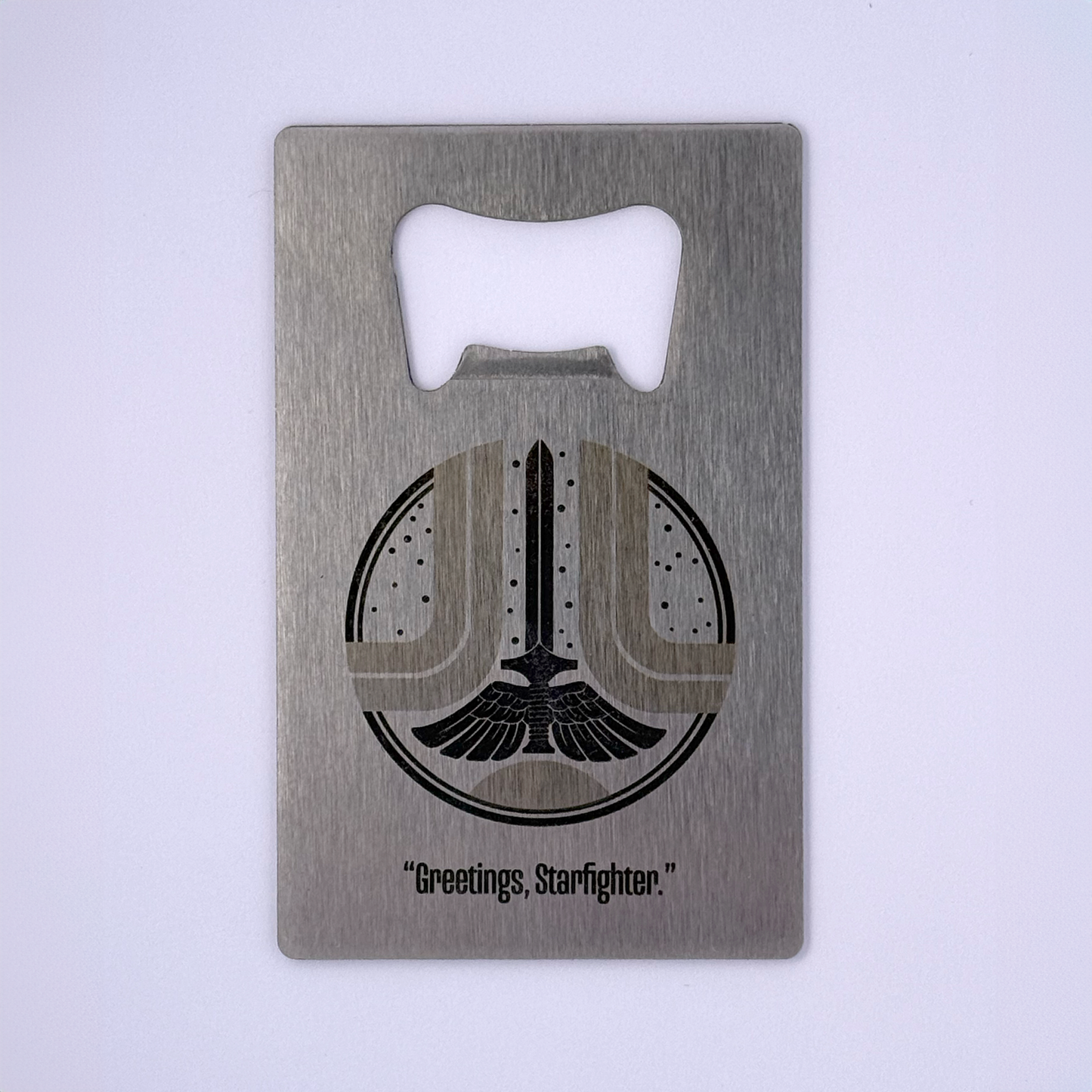 The Last Starfighter Credit Card Wallet Bottle Opener