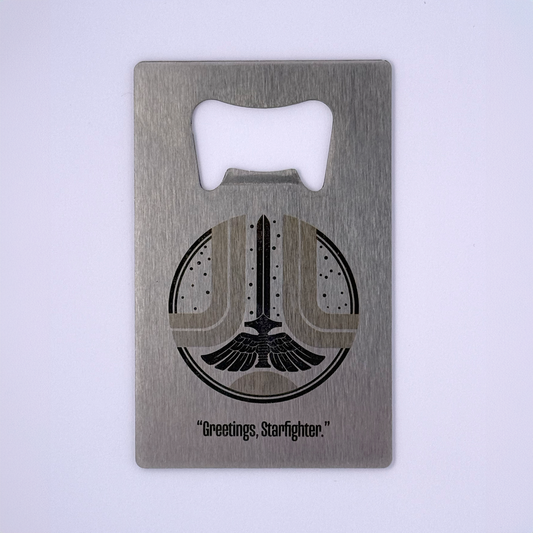The Last Starfighter Credit Card Wallet Bottle Opener