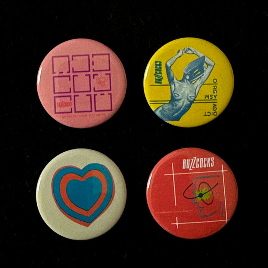 Buzzcocks - Chapas de 25 mm - punk, banda, música, álbum, portada, arte