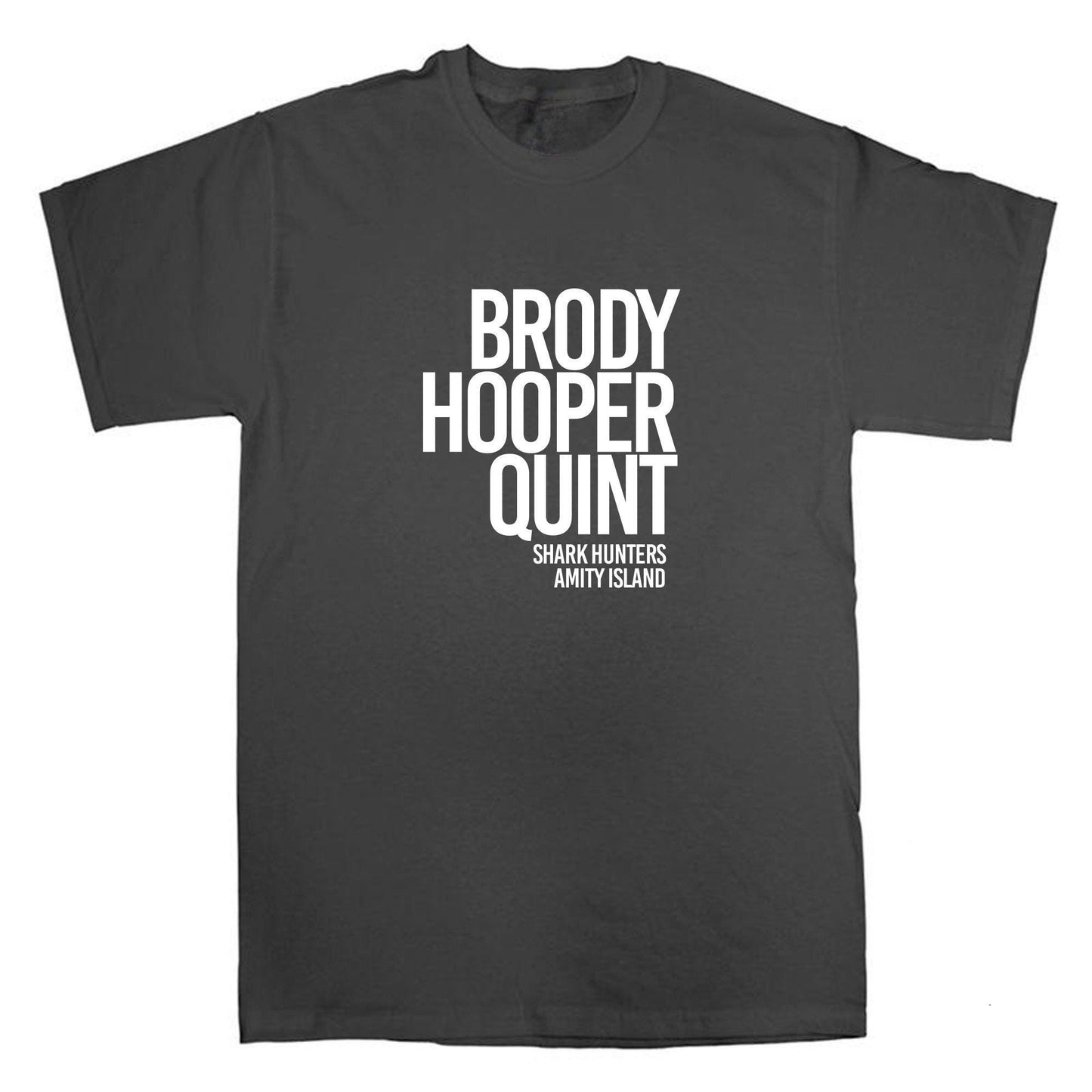 Camiseta de Cazadores de Tiburones / Brody Hooper Quint - Inspirada en Tiburón (1975)