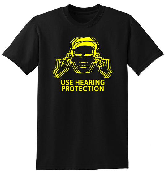 Camiseta con protección auditiva inspirada en Hacienda/Fábrica