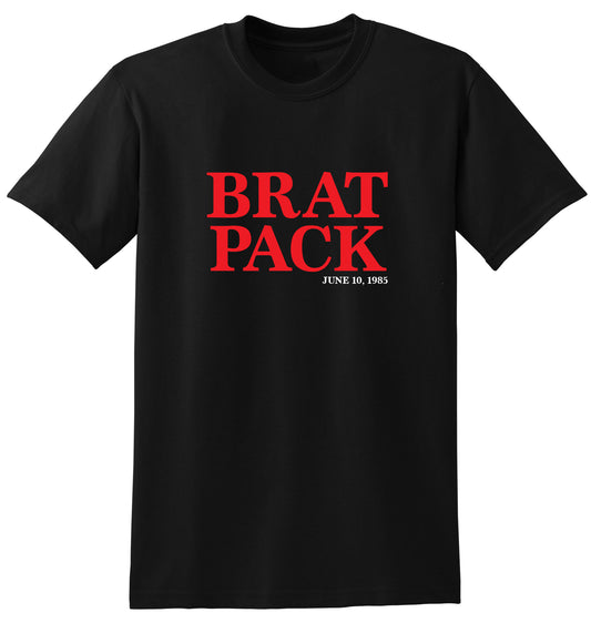Camiseta Brat Pack - Homenaje a la revista New York, junio de 1985 - década de 1980