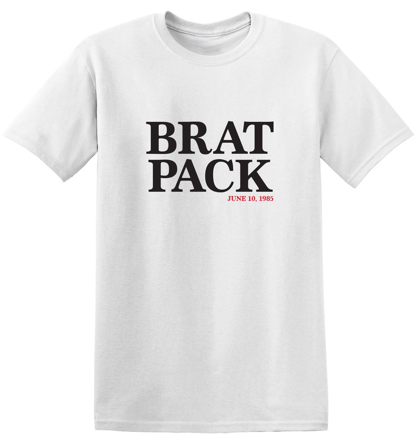 Camiseta Brat Pack - Homenaje a la revista New York, junio de 1985 - década de 1980