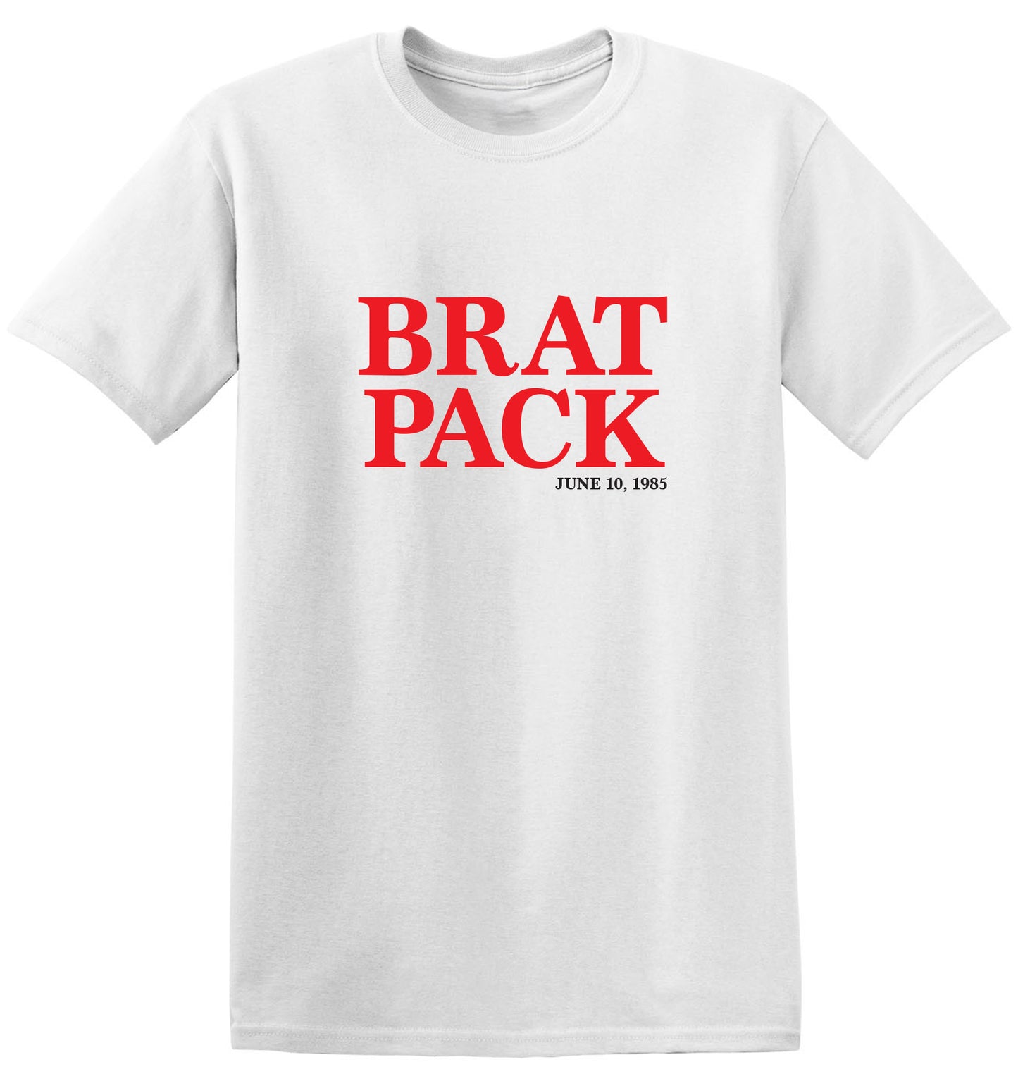 Camiseta Brat Pack - Homenaje a la revista New York, junio de 1985 - década de 1980