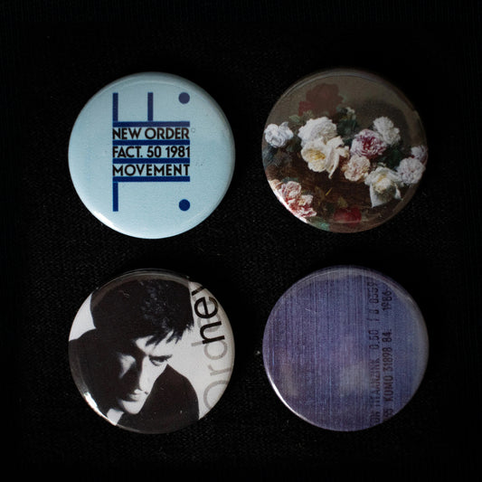 Nuevo Orden / Insignias de álbum / Los cuatro primeros: Movimiento, Poder y corrupción, Baja vida, Hermandad